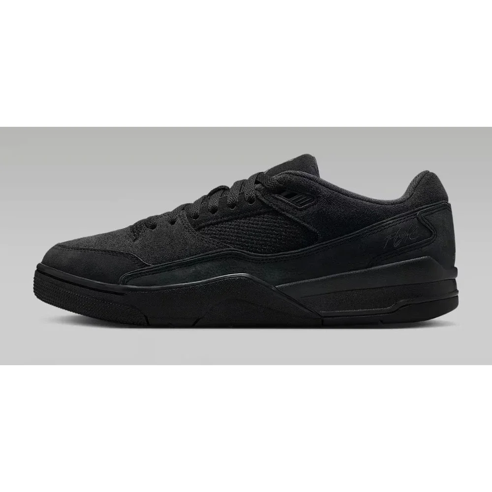 Jordan FLIGHT COURT Men's Size 12 Black Casual Athletic Shoes HF3255-010 NEW